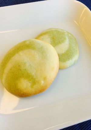 抹茶とバニラのくるくるクッキー-レシピのメイン写真