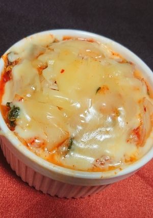 キムチーズの豆腐グラタン-レシピのメイン写真