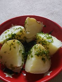 給食を再現 じゃが芋の青海苔かけ-レシピのメイン写真