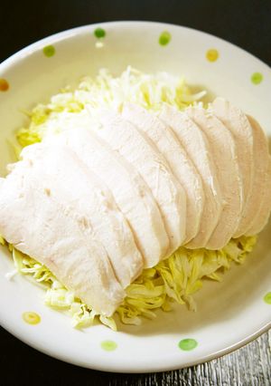 塩鶏風☆鶏むね肉の柔らかサラダチキン-レシピのメイン写真