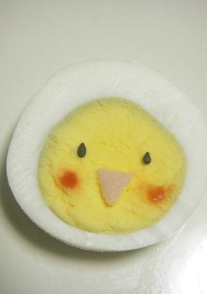 ❤ゆで卵ちゃん❤≪簡単キャラ弁≫-レシピのメイン写真
