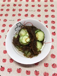 モズク酢-レシピのメイン写真