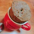 レンジでマグカップケーキ