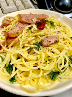 簡単!ソーセージのマスタードソースパスタ-レシピのメイン写真