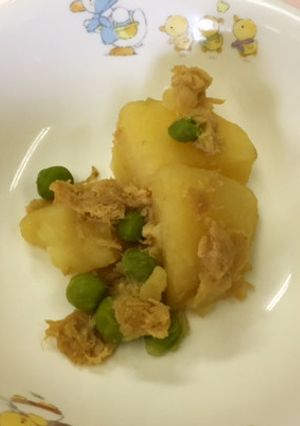 じゃがいものツナ煮【保育園給食】-レシピのメイン写真