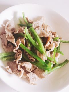 豚肉とピーマンの塩こしょう炒め-レシピのメイン写真