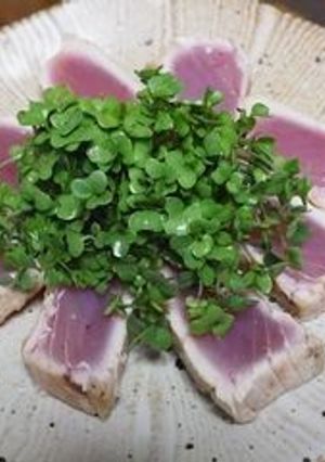 マグロのタタキ風カルパッチョ-レシピのメイン写真