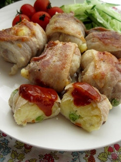 豚肉のポテサラ巻き-レシピのメイン写真