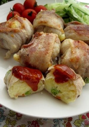 豚肉のポテサラ巻き-レシピのメイン写真