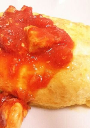 ☆簡単♪形の綺麗なオムライス☆-レシピのメイン写真