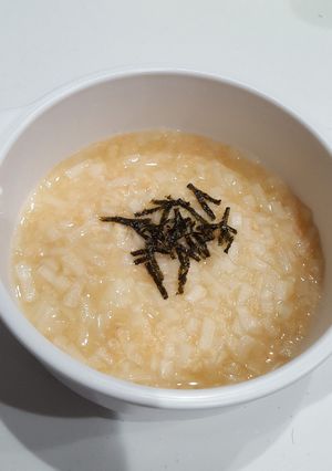 鮭うどん！焼き海苔を添えて❁離乳食中期～-レシピのメイン写真