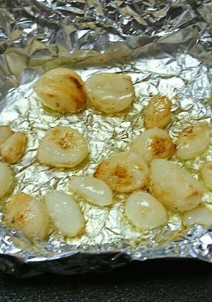使いきり！にんにく丸ごとホイル焼き♪-レシピのメイン写真