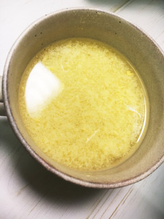 白味噌の卵スープ-レシピのメイン写真