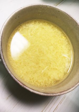白味噌の卵スープ-レシピのメイン写真
