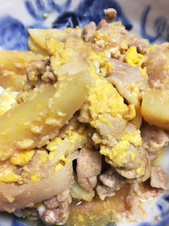 豚とジャガイモと玉子の味噌炒め☆-レシピのメイン写真