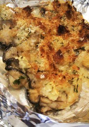 カキのガーリック焼き-レシピのメイン写真
