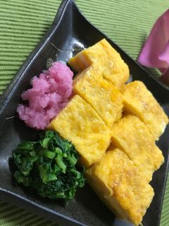 甘くて焦げ目が無い綺麗な卵焼き-レシピのメイン写真