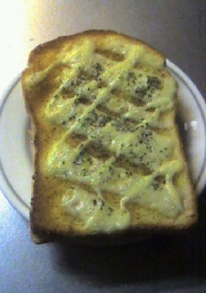 簡単!カレーチーズトースト-レシピのメイン写真
