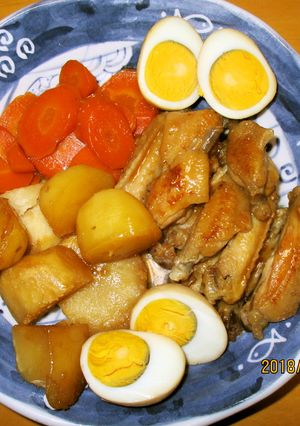 和風味の手羽中が激旨!子供も大好きな味に-レシピのメイン写真