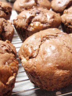 チョコチップ&バナナマフィン-レシピのメイン写真