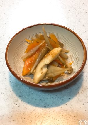 時短★人参とごぼうのきんぴら-レシピのメイン写真