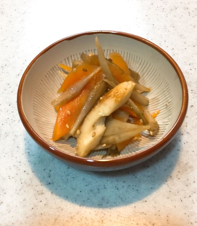 時短☆人参とごぼうのきんぴら by 氷藍☆ひらん 【クックパッド】 簡単