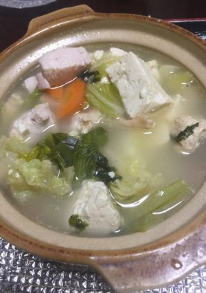 簡単一人鍋☆-レシピのメイン写真