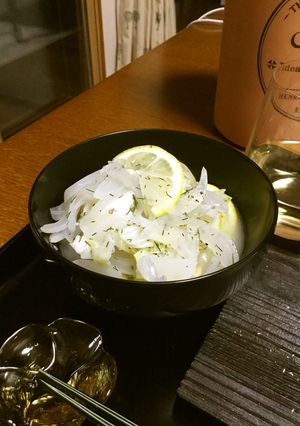 キャベツと玉ねぎのレモン蒸し-レシピのメイン写真