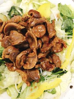 ⭐️ ヘルシーで美味しい砂肝の旨辛炒め!-レシピのメイン写真