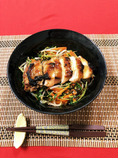松山どりのビビンバ風スタミナ丼-レシピのメイン写真