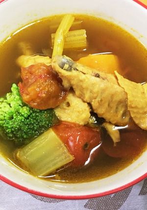 ボーンブロスのスープカレー-レシピのメイン写真
