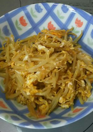 カレー風味のもや玉炒め-レシピのメイン写真