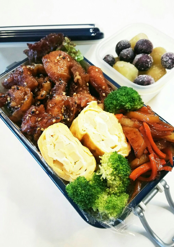 お弁当(5/30)とりの唐揚げ甘たれ漬け-レシピのメイン写真
