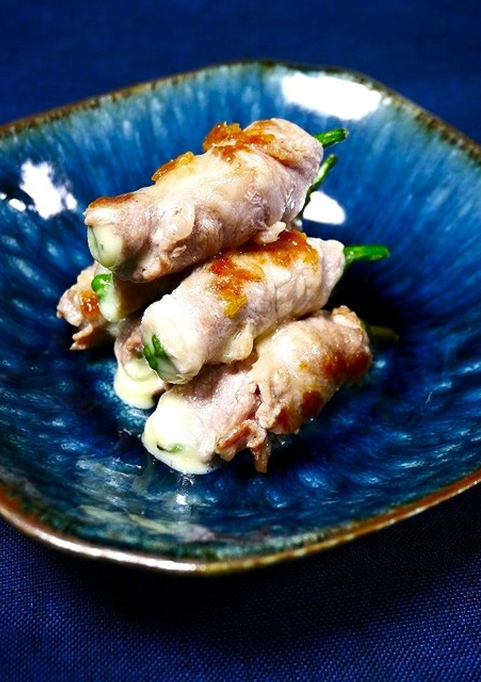 簡単！シシトウのチーズマキマキ(肉巻き)-レシピのメイン写真