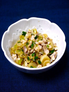 簡単小鉢!鯵のにんにく葱味噌炒め-レシピのメイン写真
