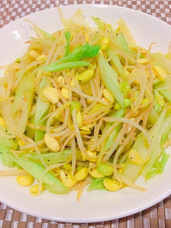 豆もやしとセロリのナムル-レシピのメイン写真