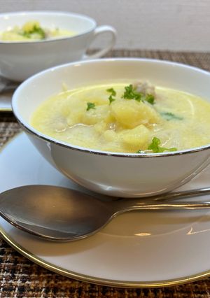 じゃが芋と豆乳のスープ🥔-レシピのメイン写真