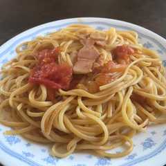 รูปของ フレッシュトマトのパスタ