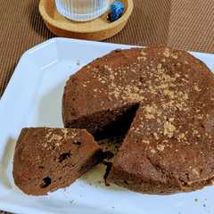 รูปของ レンチン3分！豆腐と米粉のガトーショコラ