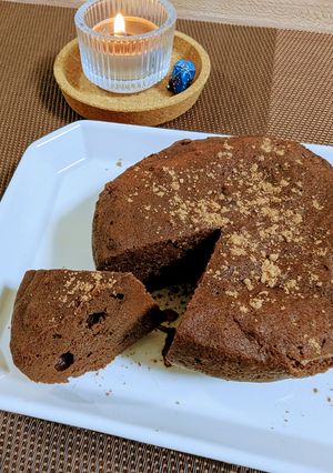 レンチン3分！豆腐と米粉のガトーショコラ-レシピのメイン写真