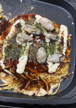広島風牡蠣のお好み焼き-レシピのメイン写真