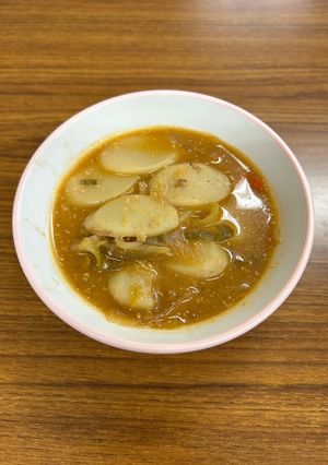 うま辛味噌スープ☆給食メニュー-レシピのメイン写真