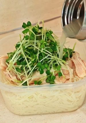 塩こうじとレモンのそうめん-レシピのメイン写真