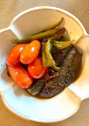 夏野菜のさっぱり煮浸し-レシピのメイン写真