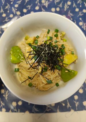 アボカドわさび醤油そうめん-レシピのメイン写真