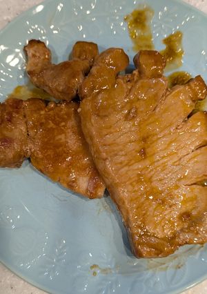 脂身すっきりトンテキ🐷-レシピのメイン写真