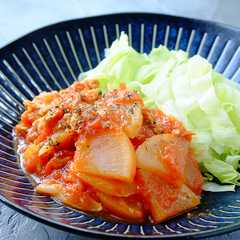 A picture of 〈くらし薬膳〉大根と豚肉のトマト煮.