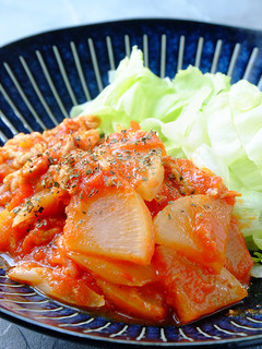 〈くらし薬膳〉大根と豚肉のトマト煮-レシピのメイン写真