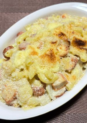 からあげ君でマカロニチキングラタン😃-レシピのメイン写真