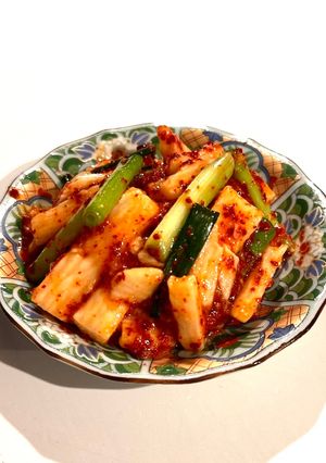 鶏ガラスープの素を使った長芋キムチ🇰🇷-レシピのメイン写真